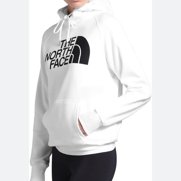 The North Face Tops - The North Face Pullover Hoodie Women’s White/Black M